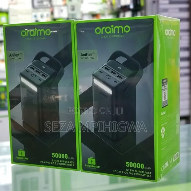 Oraimo Power Bank 50,000mAh 22.5W - 1