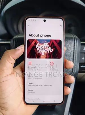 Motorola Edge 50 Neo 256GB Mpya Nyekundu