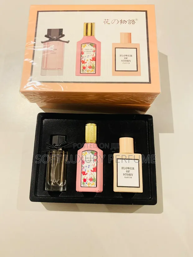 Flower of Story 3-in-1 Set ya Vipodozi vya Manukato (Wanawake) - 1