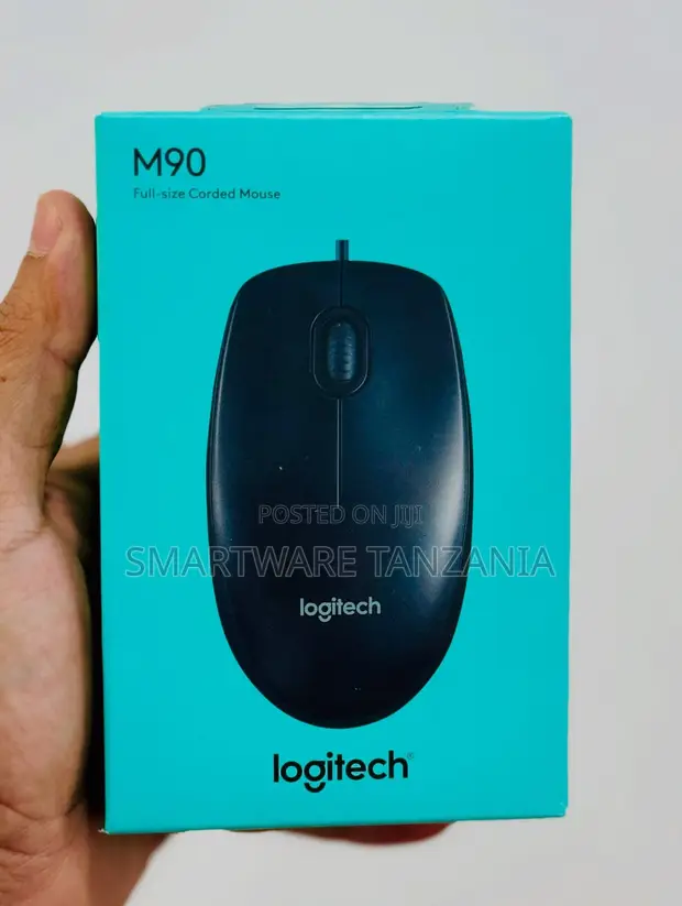 Logitech M90 Full-Size Corded Mouse - 1