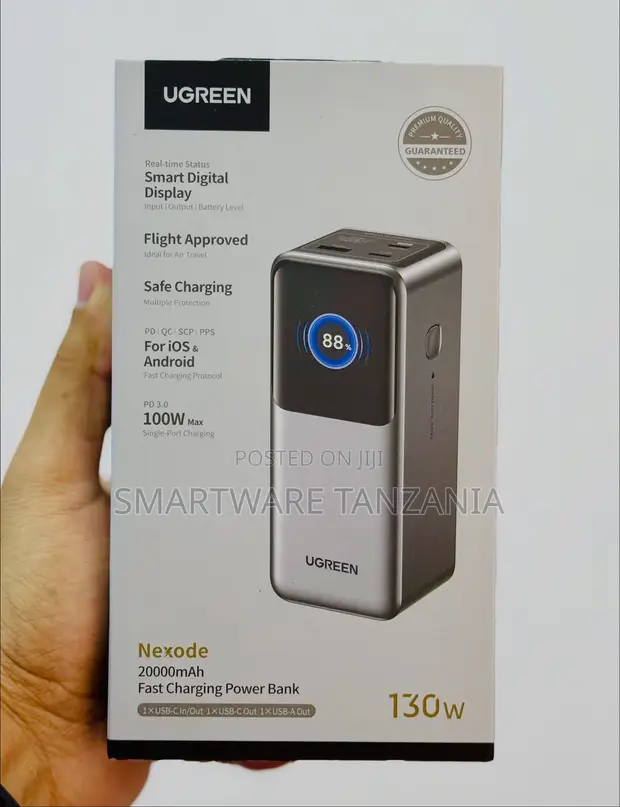 UGREEN Nexode 20000mAh Fast Charging Power Bank - 1