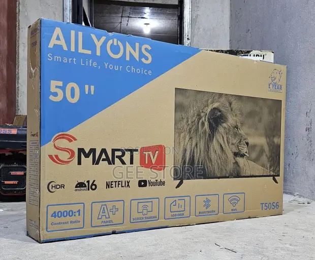 Ailyons 50 Inch Smart TV Model T50S6 - 1