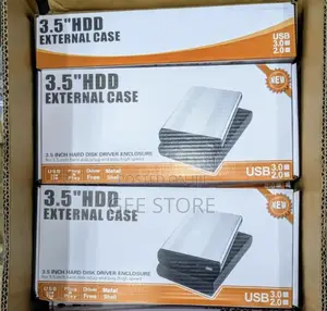 3.5" External Hard Drive Enclosure (HDD Case)