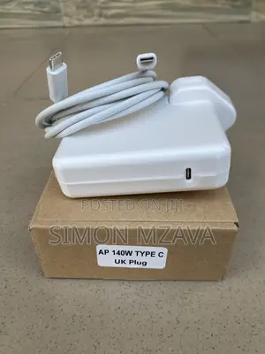 140W USB-C Fast Charging Adapter kwa MacBook Pro