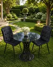 Table with 2 Chairs - 3