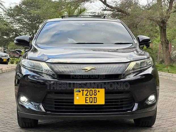 Toyota Harrier 2015 Black - 1