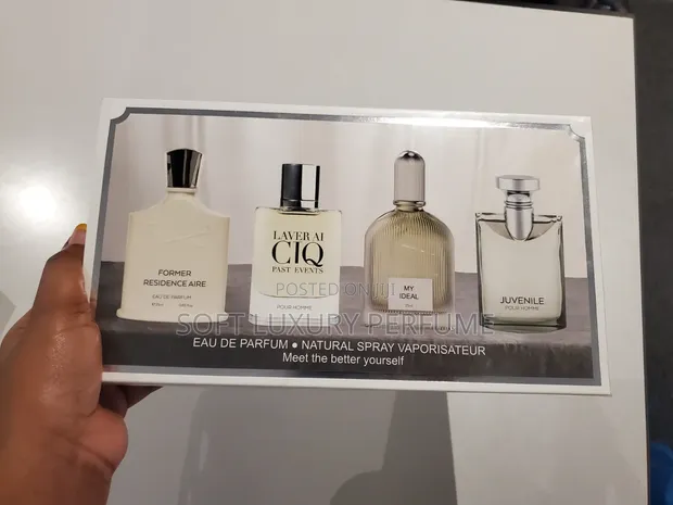 Flower of Story 4-in-1 Men's Perfume Gift Set (4 x 25ml) - 1