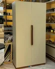 Woodstock Simple Wardrobe - 2 Doors, Off-Cream - 1