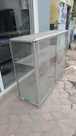 Aluminum Cabinet with Full Glass Doors - 2