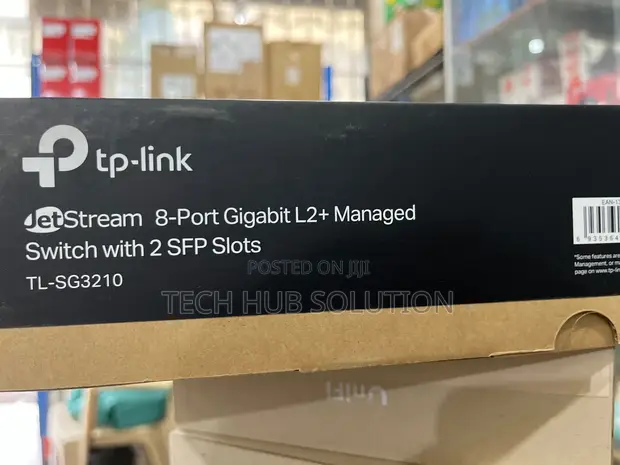 TP-Link TL-SG3210 8-Port Gigabit Managed Switch - 1