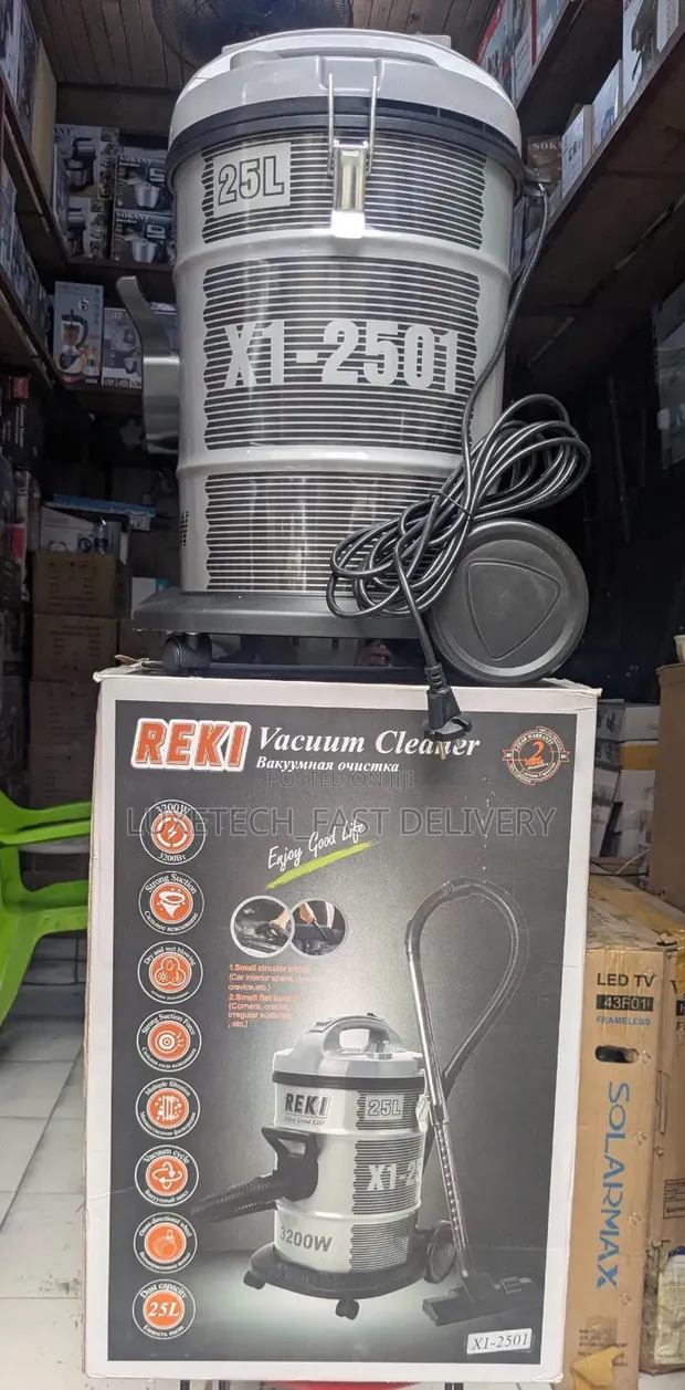 REKI Dry Vacuum Cleaner 25 Litres - 1