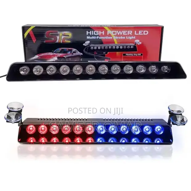 S12 High Power LED Multi-Function Strobe Light Bar - 1