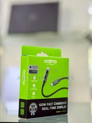 Oraimo Type-C to Type-C Charging Cable with Wattage Display