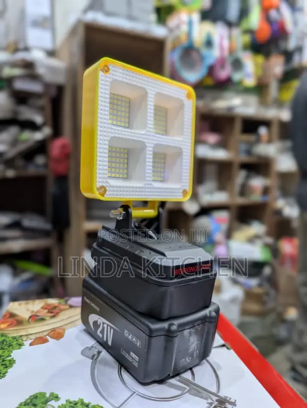 Rechargeable LED Light with Battery - 1