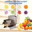 Commercial Electric Fruit & Vegetable Slicer - Stainless Steel - 3