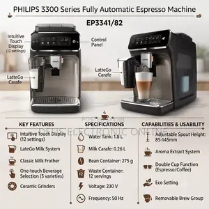 Philips Coffee Machine EP3341