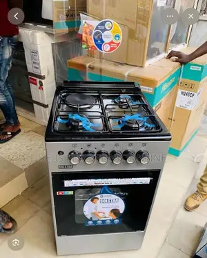 Solstar Gas Cooker with Electric Hot Plate