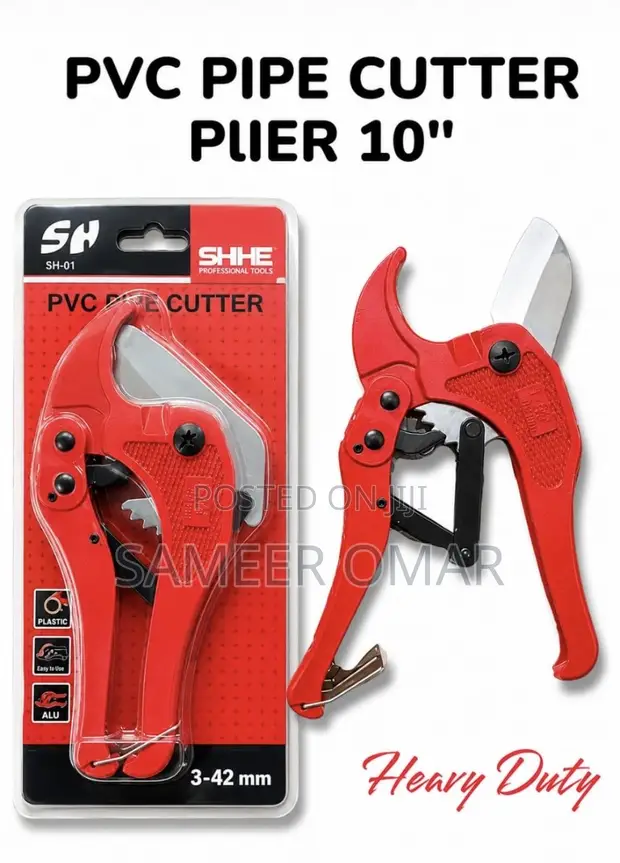 PVC Pipe Cutter Plier 10" (3-42mm) - 1