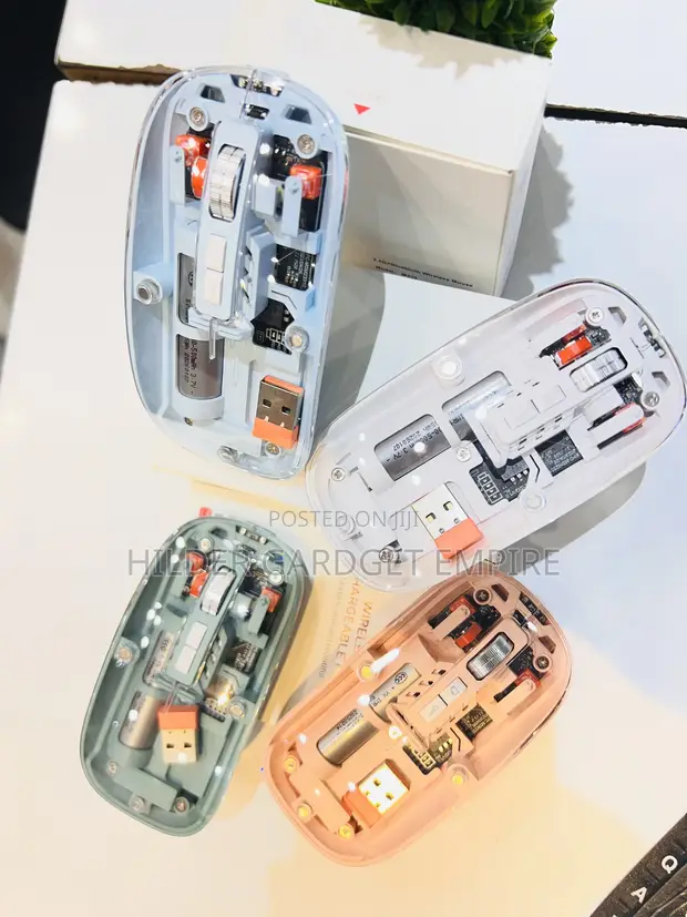 Panya Isiyo na Waya ya Bluetooth Inayochajiwa (Transparent) - 1