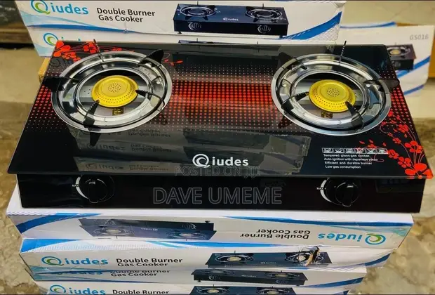 Brand New Qiudes 2-Plate Gas Stove - 1