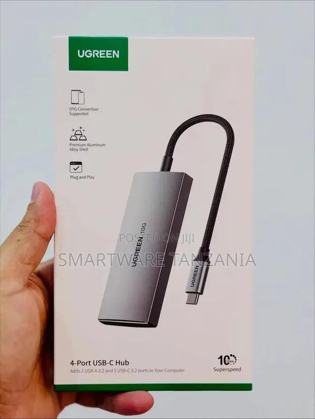 UGREEN 4-Port Type-C Hub (2x USB-A 3.2, 2x USB-C 3.2) - 1