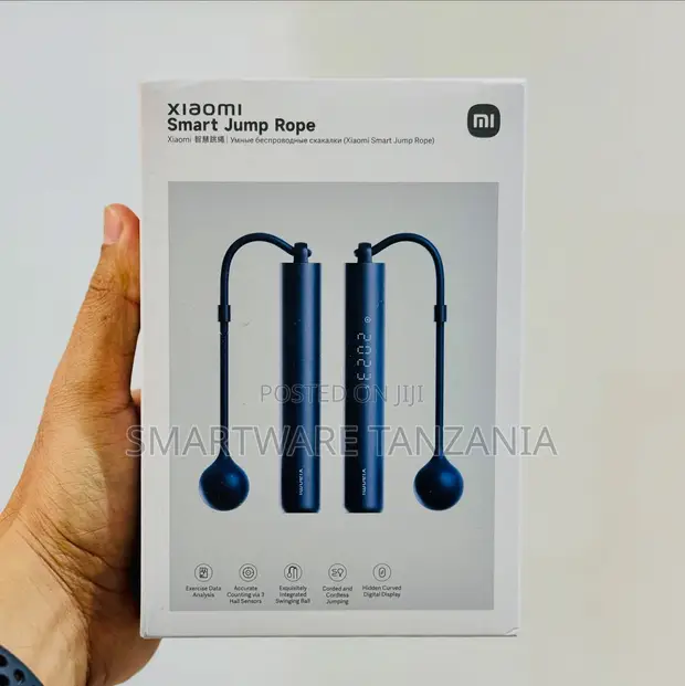 Xiaomi Smart Jump Rope - Corded/Cordless Modes, Digital Display - 1