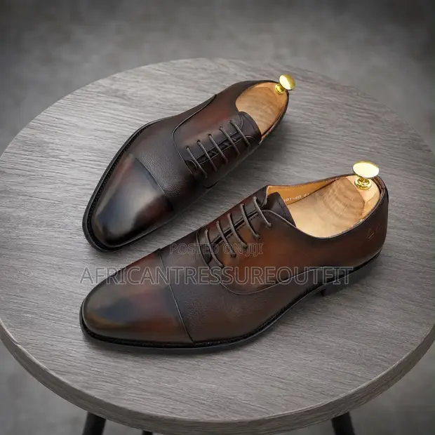 Clark Dark Leather Moccasins - 1