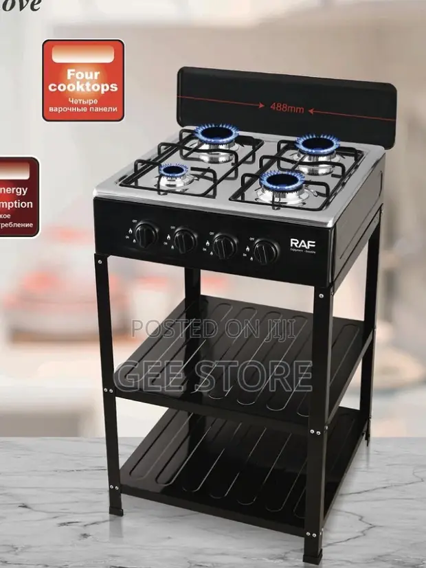 Raf R8511 4-Burner Gas Stove - 1