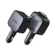 UGREEN 60W PD 3.0 Fast Car Charger with Retractable USB-C/USB-A Cable - 2