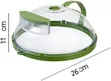Accurate Microwave Splatter Cover with Steam Vent - 5