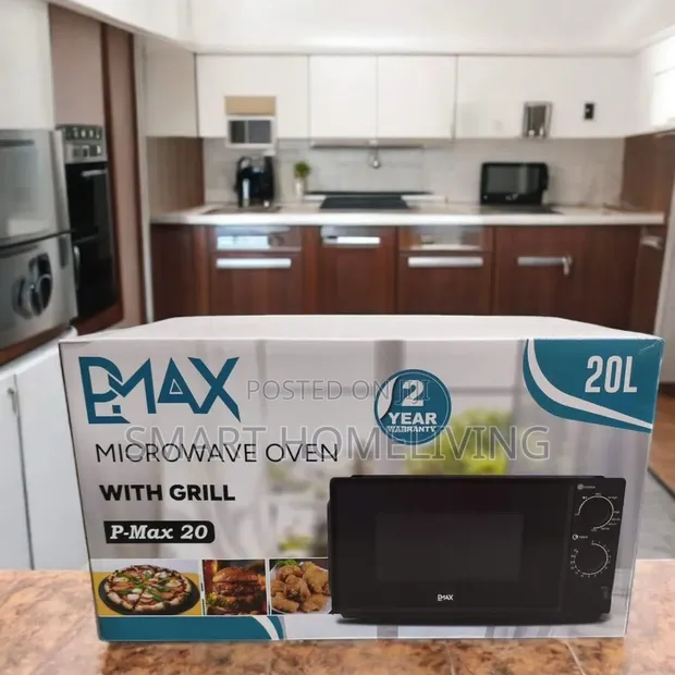 PMAX 20-Liter Microwave Oven with Grill (Model: P-Max 20) - 1
