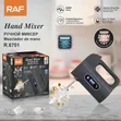 RAF R.6701 200W Electric Hand Mixer - 5 Speed - 1