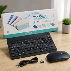 Rechargeable Wireless Keyboard and Mouse Kit