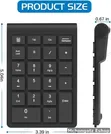 Mini Wireless Numeric Keypad Keyboard - 3