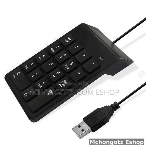 Mini Wired Numeric Keypad Keyboard - 1