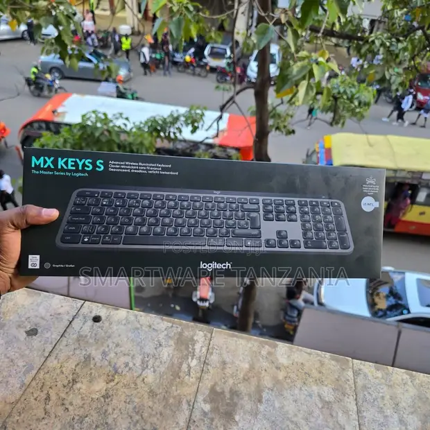 Logitech MX Keys S Wireless Illuminated Keyboard - 1