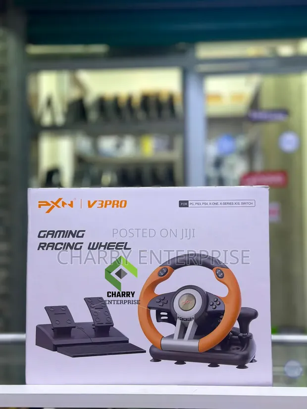 PXN V3pro Gaming Racing Wheel for PC, PS3, PS4, Xbox - 1