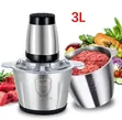 Brand New Food Chopper - 3L Stainless Steel - 2