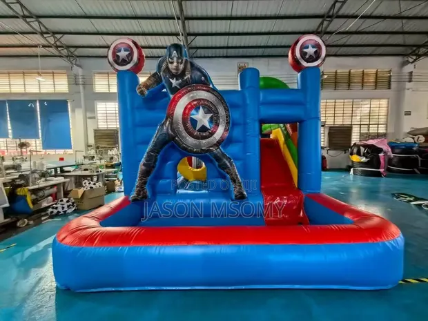 Heavy Duty Jumping Castle 5m x 4m x 3.5m - 1