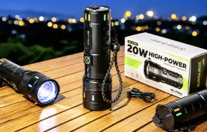 Calus Brand 20W Tactical Flashlight with Power Bank