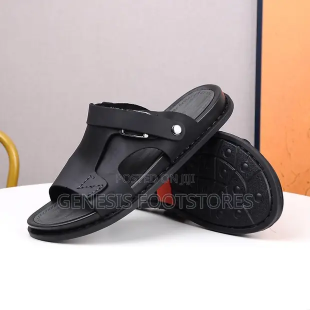 Men's Leather Sandals - High Quality - 1