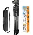 PLOKAMA PK 9930 Tripod 150cm Camera Stand - 1