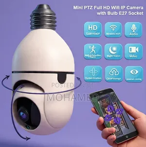 Modern Bulb CCTV Camera