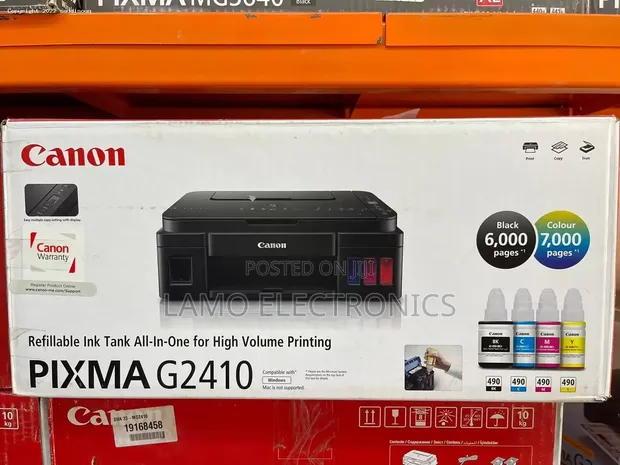 Canon Pixma G2410 InkJet Printer - 1
