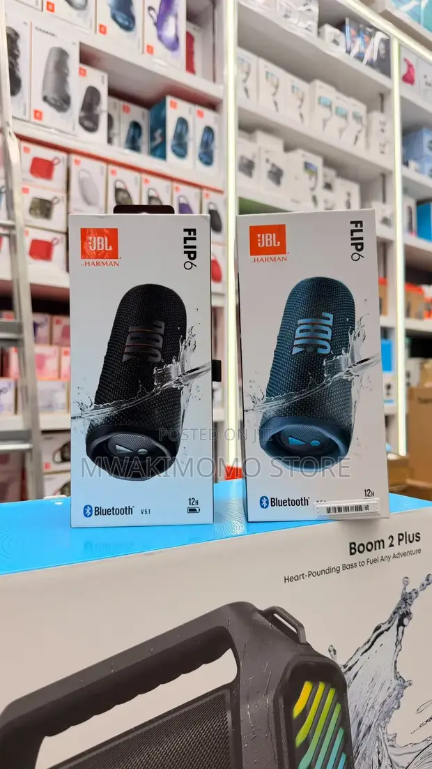 JBL Flip 6 Portable Waterproof Speaker - 1