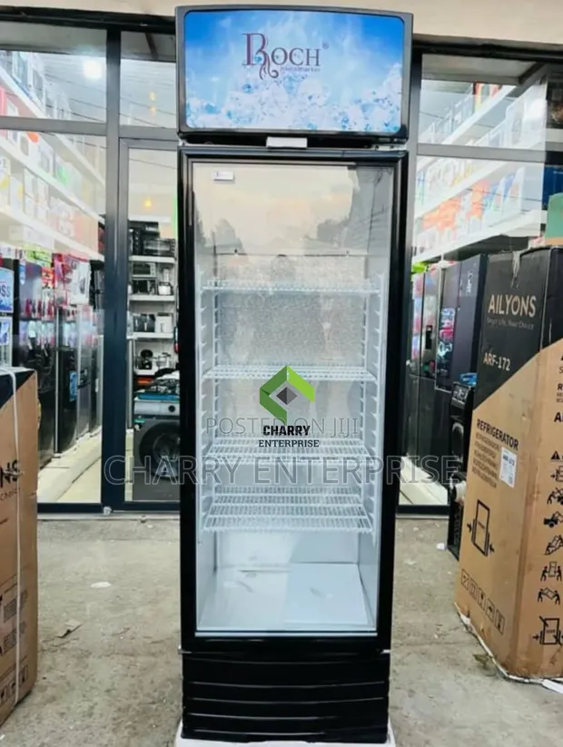 Roch Commercial Display Showcase Fridge 229L Beverage Cooler - 1
