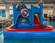 Heavy Duty Jumping Castle Combo Bounce House with Pool Slide - 1