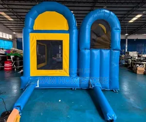 Jumping Castle Combo Bounce House with Slide & Splash Pool