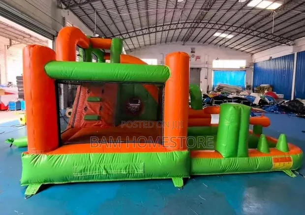 Jumping Castle Bounce House Water Cannons Combo (6M*5M*3M) - 1