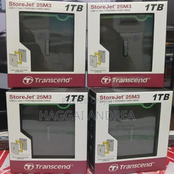 Transcend External HDD 1TB - 1